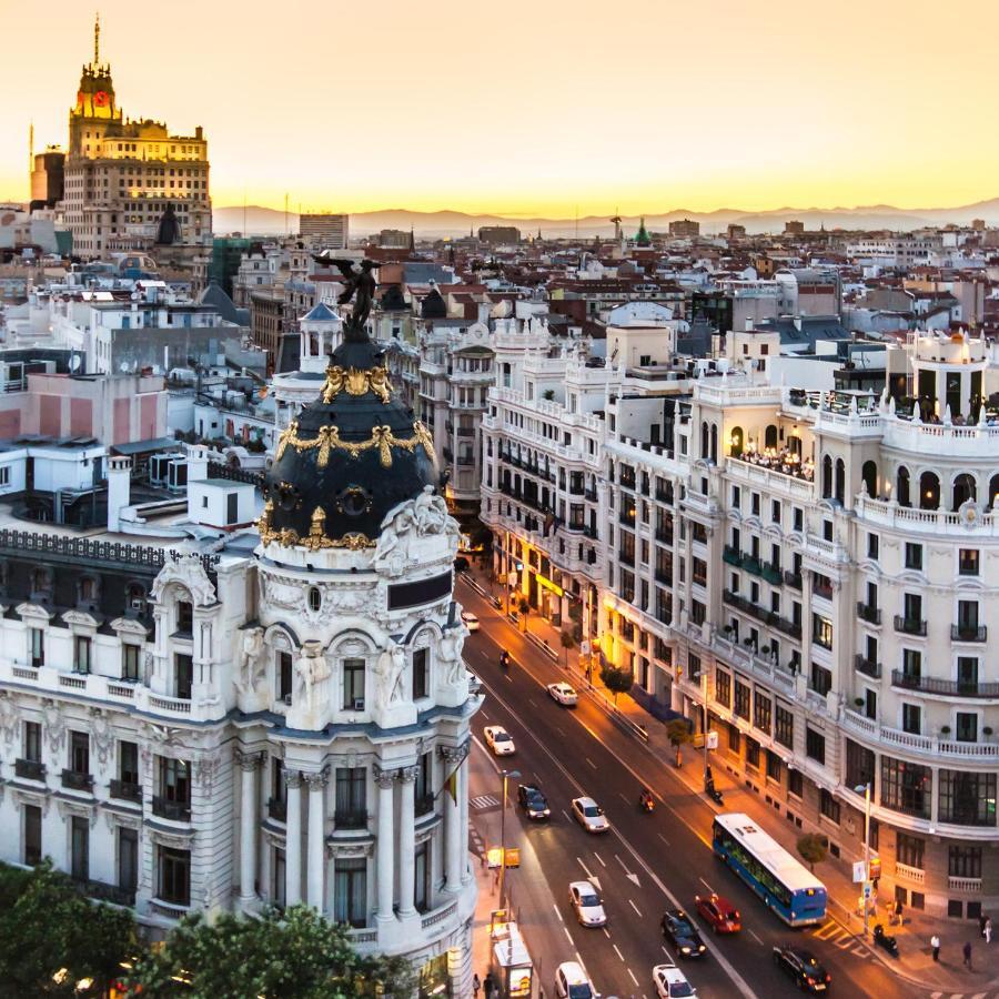 Sol Montera & Parking Tph Bed & Breakfast Madrid Exterior foto